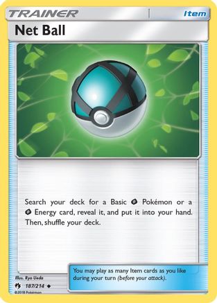 Net Ball (187) [SM - Lost Thunder] Reverse Holofoil