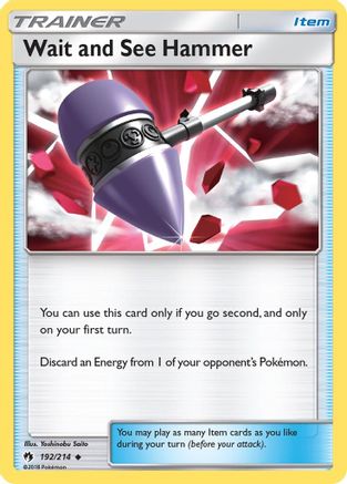 Wait and See Hammer (192) [SM - Lost Thunder] Reverse Holofoil