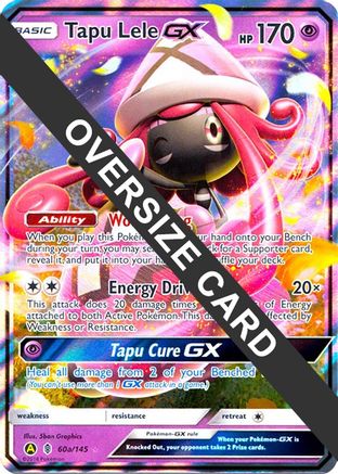 Tapu Lele GX - 60a/145 (60a) [Jumbo Cards] Holofoil