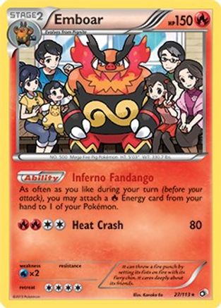 Emboar - 27/113 (Legendary Treasures) (27) [Deck Exclusives]