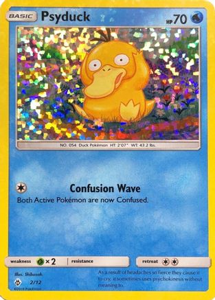 Psyduck - 2/12 (2) [McDonald's Promos 2018] Holofoil