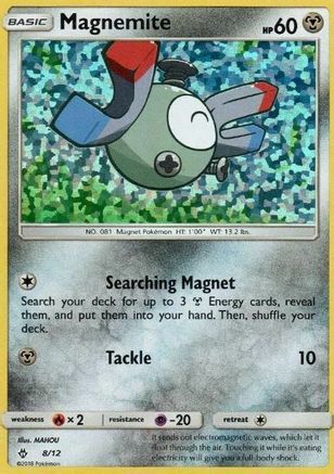 Magnemite - 8/12 (8) [McDonald's Promos 2018] Holofoil
