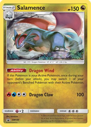 Salamence - SM140 (SM140) [SM Promos] Holofoil
