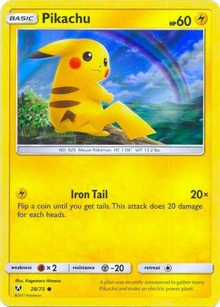Pikachu - 28/73 (Water Web Holo) (28) [Miscellaneous Cards & Products] Holofoil
