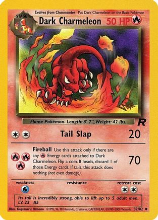 Dark Charmeleon [W Stamped] (32) [WoTC Promo]