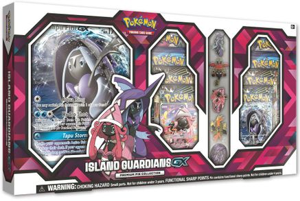 Pokemon Island Guardians GX Premium Pin Collection