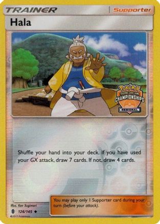Hala - 126/145 (Regional Championships) (126) [League & Championship Cards] Reverse Holofoil