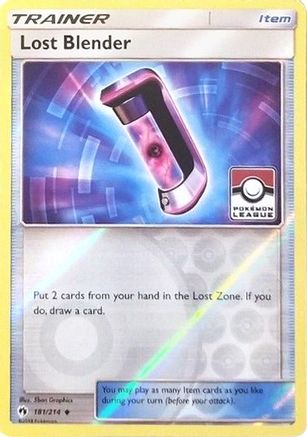 Lost Blender - 181/214 (Pokemon League) (181) [League & Championship Cards] Reverse Holofoil