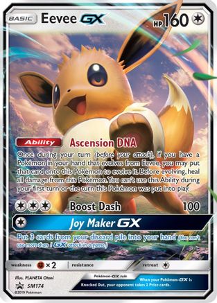 Eevee GX - SM174 (SM174) [SM Promos] Holofoil