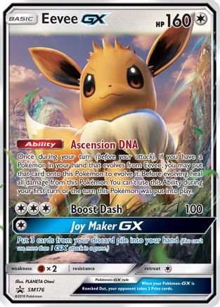 Eevee GX - SM176 (SM176) [SM Promos] Holofoil