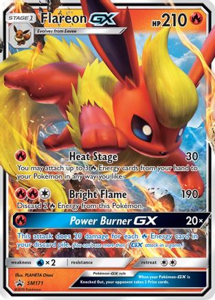 Flareon GX - SM171 (SM171) [SM Promos] Holofoil
