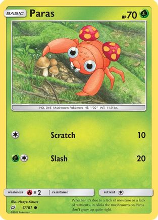 Paras (6) [SM - Team Up] Reverse Holofoil