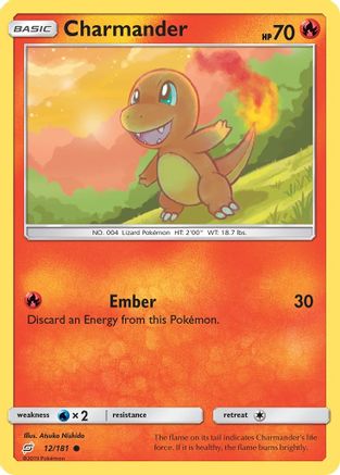 Charmander (12) (12) [SM - Team Up] Reverse Holofoil