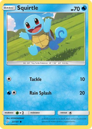 Squirtle (23) (23) [SM - Team Up] Reverse Holofoil