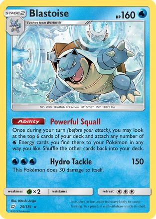Blastoise (25) [SM - Team Up]