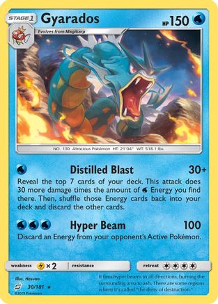 Gyarados (30) [SM - Team Up] Holofoil
