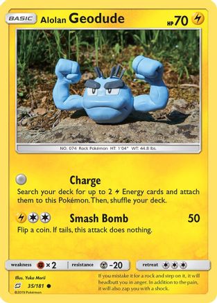 Alolan Geodude (35) (35) [SM - Team Up]