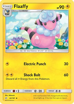 Flaaffy (42) [SM - Team Up] Reverse Holofoil