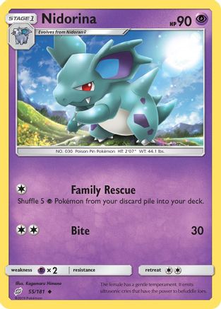 Nidorina (55) [SM - Team Up]