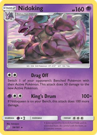 Nidoking (59) [SM - Team Up] Reverse Holofoil