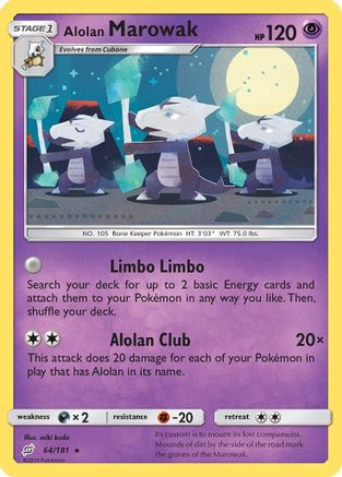 Alolan Marowak (64) [SM - Team Up]
