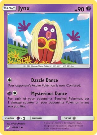 Jynx (68) [SM - Team Up] Reverse Holofoil