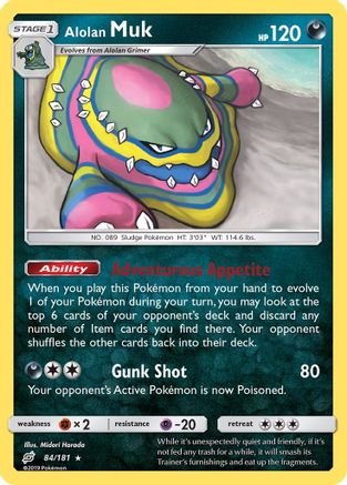 Alolan Muk (84) [SM - Team Up]