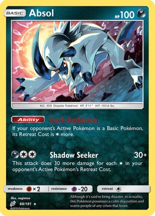 Absol (88) [SM - Team Up] Reverse Holofoil