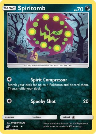 Spiritomb (89) [SM - Team Up] Reverse Holofoil
