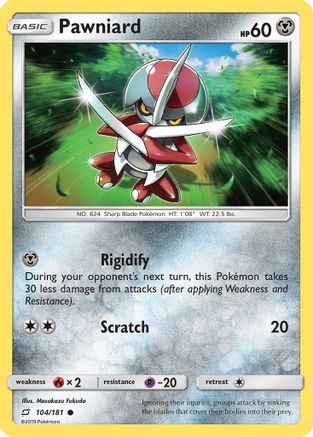 Pawniard (104) [SM - Team Up] Reverse Holofoil