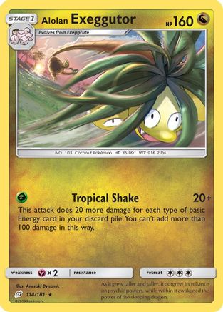 Alolan Exeggutor (114) (114) [SM - Team Up] Reverse Holofoil