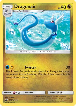 Dragonair (118) [SM - Team Up] Reverse Holofoil