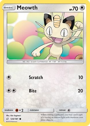 Meowth (125) [SM - Team Up]