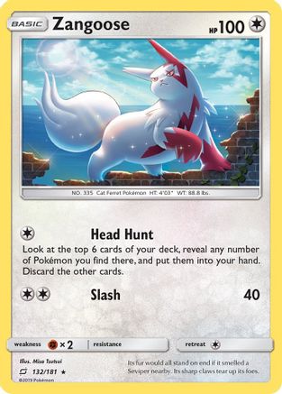 Zangoose (132) [SM - Team Up] Holofoil