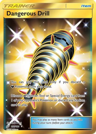 Dangerous Drill (Secret) (192) [SM - Team Up] Holofoil