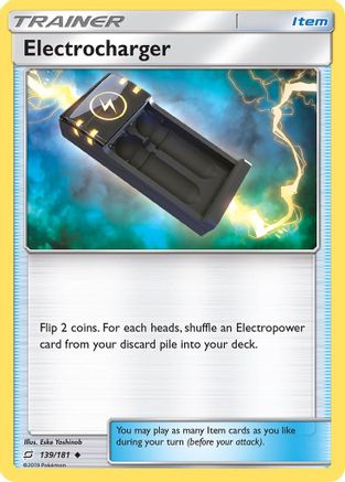 Electrocharger (139) [SM - Team Up] Reverse Holofoil