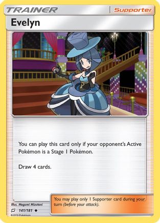 Evelyn (141) [SM - Team Up] Reverse Holofoil