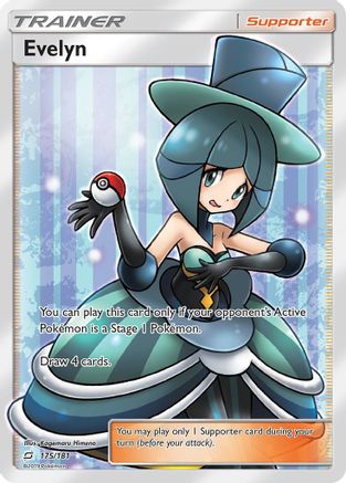 Evelyn (Full Art) (175) [SM - Team Up] Holofoil