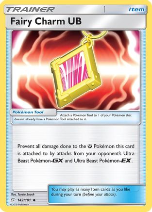 Fairy Charm UB (142) [SM - Team Up] Reverse Holofoil