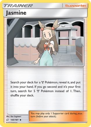 Jasmine (145) [SM - Team Up] Reverse Holofoil
