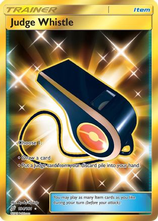 Judge Whistle (Secret) (194) [SM - Team Up] Holofoil