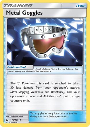 Metal Goggles (148) [SM - Team Up] Reverse Holofoil
