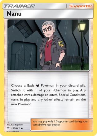 Nanu (150) [SM - Team Up] Reverse Holofoil