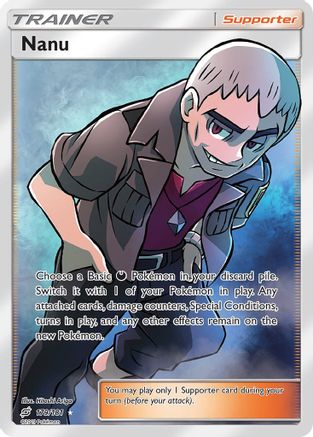 Nanu (Full Art) (179) [SM - Team Up] Holofoil