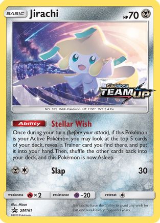 Jirachi - SM161 (SM161) [SM Promos] Holofoil