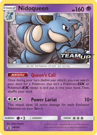 Nidoqueen - SM160 (Prerelease) (SM160) [SM Promos] Holofoil