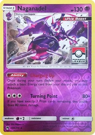 Naganadel - 108/214 (Pokemon League) (108) [League & Championship Cards] Reverse Holofoil