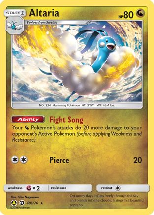 Altaria - 40a/70 (40a) [Alternate Art Promos] Holofoil