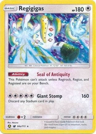 Regigigas - 84a/111 (84a) [Alternate Art Promos] Holofoil