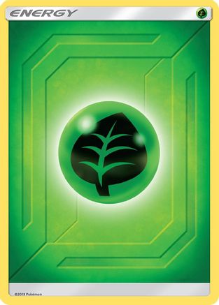 Grass Energy (2019 Unnumbered) () [SM - Team Up] Reverse Holofoil